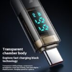 Shadow Blue Series Digital Display Smart Power-off Data Cable - Image 2