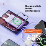 Magnetic Wireless Power Bank With Cable Mobile Power Supply - Image 2
