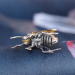Personality Thai Silver Unisex Bee Pendant - Image 4