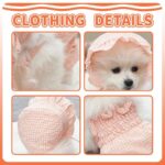 Dog Clothes Set Orange Pet Jumpsuit With Hat Fashionable Outfit For Puppy Summer Outdoor Clothing Pet Cat Yorkies Chihuahua - Image 6