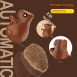 Smart Cat Teaser Toy Squirrel USB Charging - Image 3