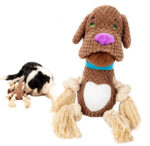 Dog Plush Toy Vocalization Bite-resistant Cotton String - Image 4