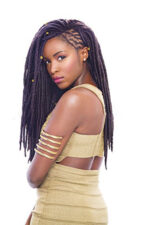 African black solid braided chemical fiber wig - Image 4