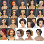 Cut Real Hair Front Lace Wig - Image 4