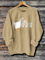 Women's Long Sleeved Printed Hoodie - Image 2