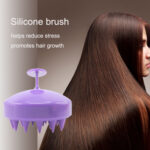 Silicone Brush To Clean The Scalp And Massage The Blood Meridians - Image 2