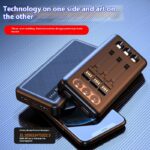 Power Bank With Cable Detachable Light Display Power Supply Large Capacity Fast Charging - Image 2