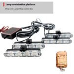 Wireless Remote Control Four-in-one 16LED Car Light Strobe Light Warning Light Modified General - Image 2