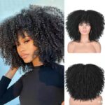 African Small Curly Hair Afro Wig Headgear - Image 5