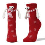Couple Magnetic Handle Cute Hand Socks Christmas - Image 2