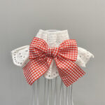 Saliva Towel Pet Bib Bow Tie Muppet - Image 4