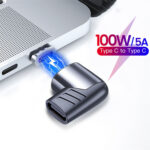 Compatible with Apple, Typec Fast Charge MacBook Notebook Adapter 5a Magnetic Adapter - Image 2