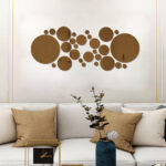 Big And Small Circles Mirror Sticker 3D Stereo Acrylic Wall Decoration - Image 6