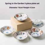 Ceramic Plate Cutlery Dim Sum Plate Dish Dish - Image 4