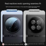 Applicable To Nubia Z50S Pro Transparent HD Rear-shot Glass Protective Film - Image 2