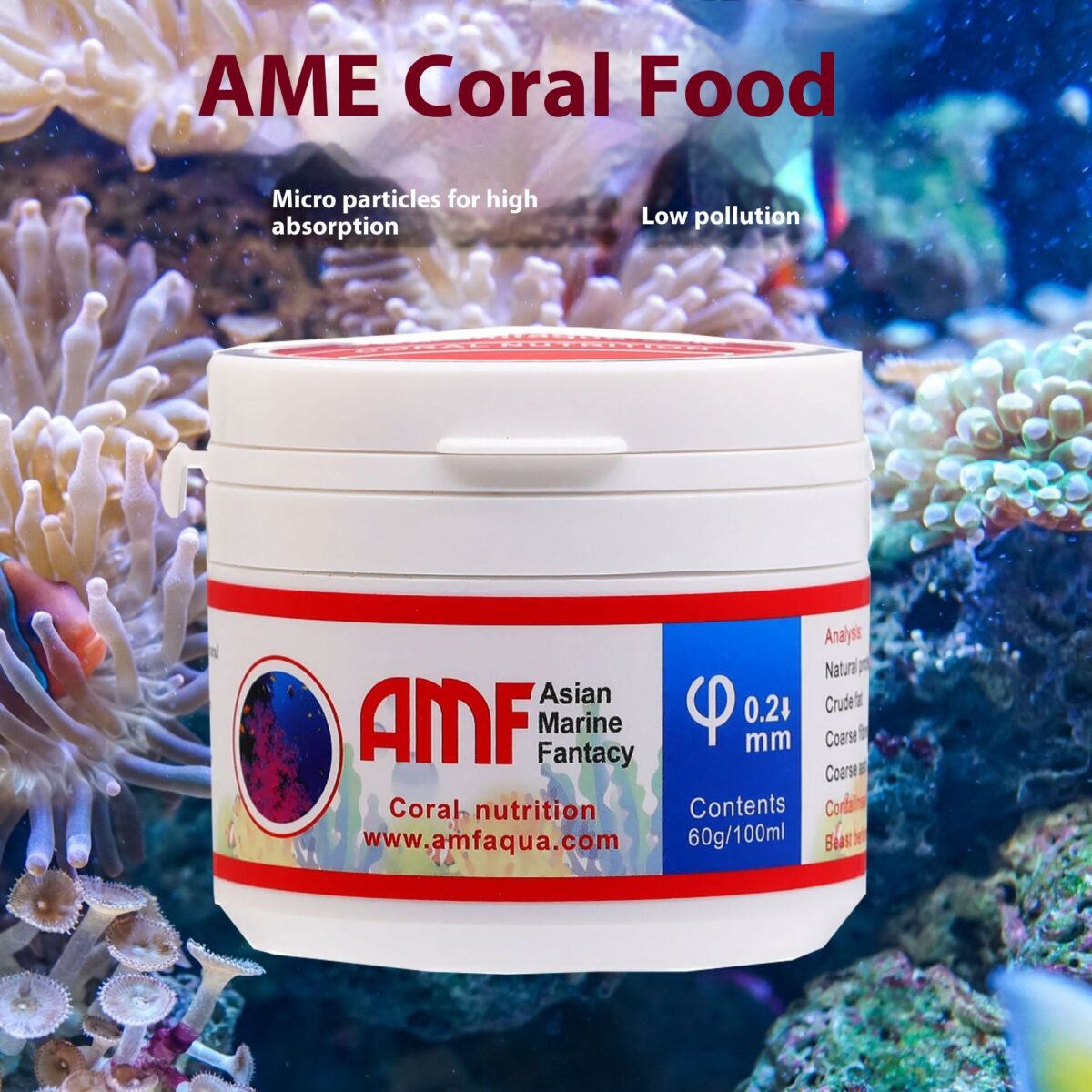 Ornamental Fish Coral Feed Micro Particles Are Easy To Absorb - Image 1