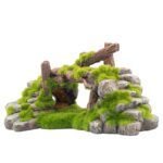 Flocking resin aquarium made of landscape stone decoration - Image 2