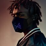 Bluetooth APP luminous LED luminous mask - Image 4