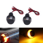Motorcycle Handle Terminal 12LED Two-color Turn Signal Indicator - Image 9