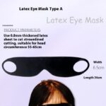 Latex Eye Mask Accessories Props - Image 2