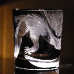 Jinzhi Black Dragon Phoenix Dance Crystal Glasses - Image 4