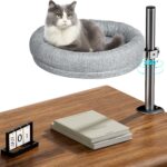 Cat Nest Round Rotating Adjustable Height - Image 2