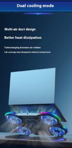 Notebook Play Speed Cooling 4-core Laptop Cooler - Image 9