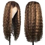 Small Volume Wound Tube Afro Long Curly Wig - Image 5