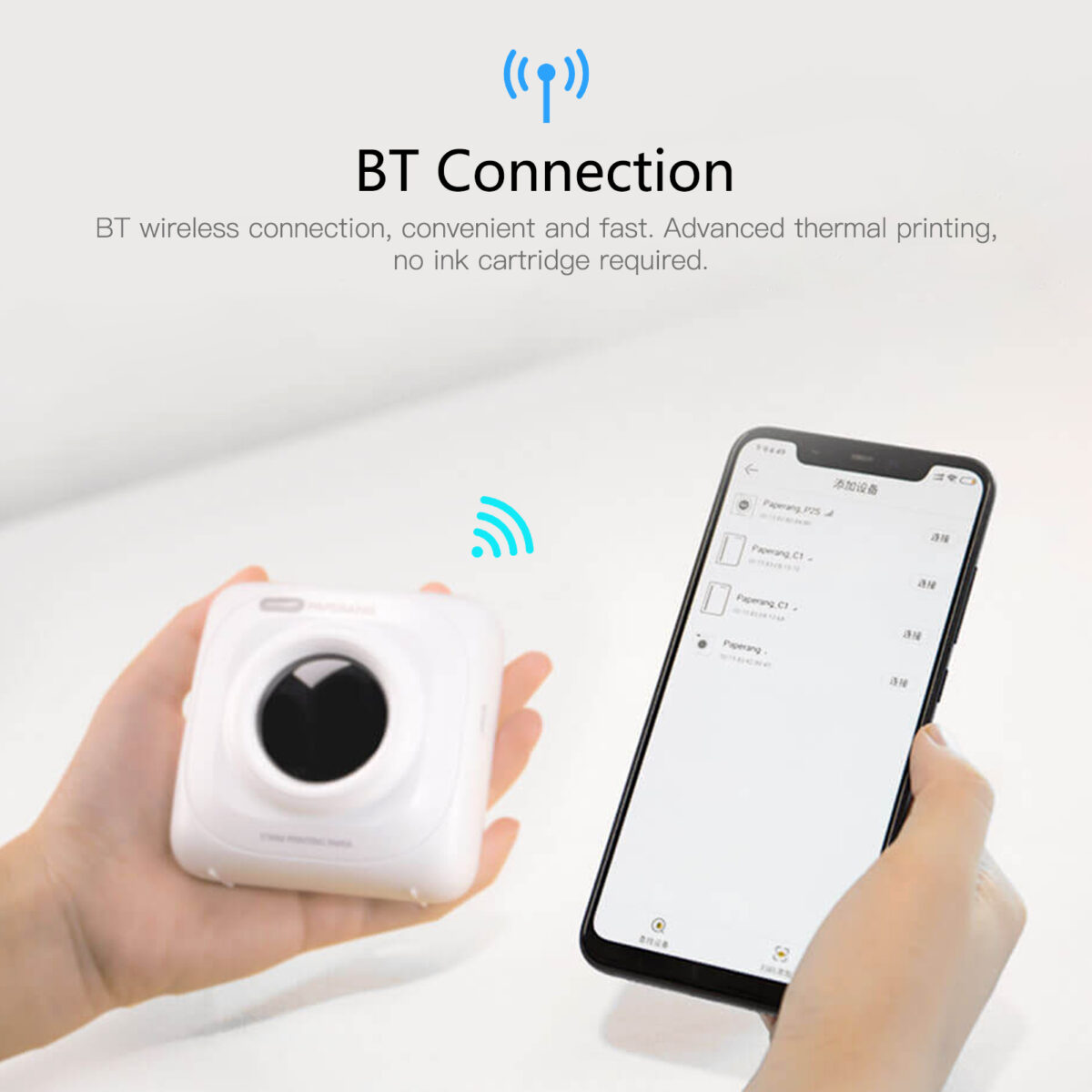 Pocket Portable Label Printer Home Bluetooth Thermal Sticker Smart - Image 1