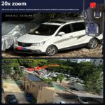 4 Million Three Screen Surveillance Cameras Outdoor Monitors - Image 4