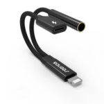 Compatible   , Headphone Adapter Data Line Splitter - Image 2