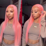 New Wig Mid-length Straight Lace Headgear For Women - Image 4