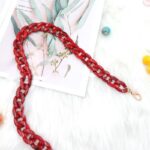 Resin-covered Chain Bag Chain - Image 3