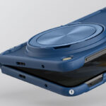 Applicable To One Plus Folding Phone Case Frosted Shield Lens Bracket Protective Case - Image 2