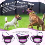 Pet Dog Muzzle Mask To Prevent It From Eating Randomly, Barking, And Biting. It's A Special Muzzle That Is Breathable And Has A Mesh Design - Image 3