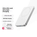 Ultra-thin Magsafe Magnetic Power Bank 30W Fast Charge 15W Wireless - Image 6