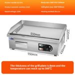 Electric Grill Commercial Equipment Gas Stall Cold Noodle Sheet Roasting Machine - Image 5
