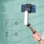 Handheld Gimbal Anti-shake Bluetooth Single-axis Camera Stabilizer Shake Fast For Beauty Fill Light - Image 5