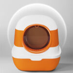 Soft Plastic Collapsible Cat Litter Basin Fully Enclosed - Image 5