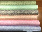 Floral Six Color Cotton Printed Fabric With Twill Width Of 1.6 Meters - Image 4