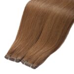 Second Generation Hand-knitted Hair Weft White Hair Extension Braid Real Hair - Image 4