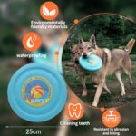 Dog Flying Disc Dog Flying Disc Durable And Interactive Flying Disc For Medium And Large Dogs  Perfect For Summer Parties And Outdoor Playtime - Image 3