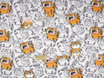 Little Tiger Cotton Environmental Protection Printing And Dyeing Twill Fabric - Image 8