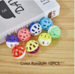 Pet Cat Toy Hollow Out Plastic Bell Interactive Sounding Supplies - Image 7