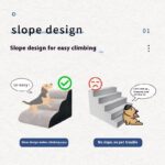 Household Small Dog Stairs Wave Pet Stairs - Image 3