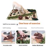 Extra Large Forest Pet Puzzle Food Hiding Anti-choke Energy Consuming Dog Sniffing Pad - Image 8