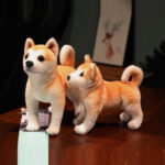 Simulation Dog Plush Toy Akita Doll - Image 4
