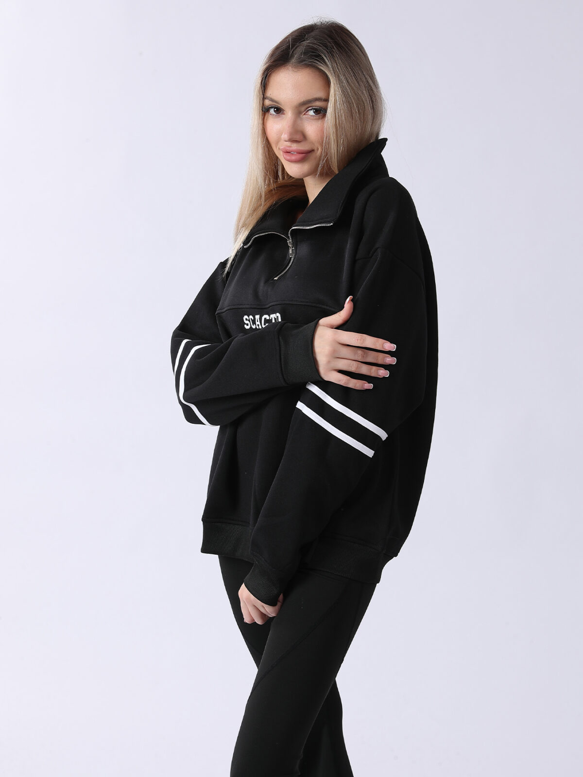 Women's Long Sleeved Sweatshirt - Image 8