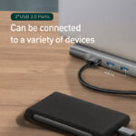 Hub Docking Station And  Cooling Bracket To Ten-port HDMI And VGA Network Port Conversion Hub - Image 5
