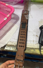 Pet Collar Leather Collar Dog Collar Bandana - Image 9